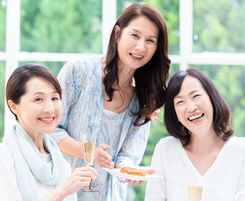 年齢を重ねても若々しくいたい方