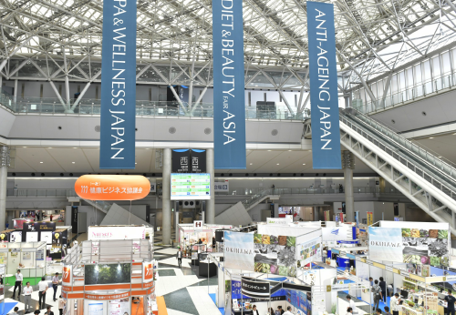 ダイエット＆ビューティーフェア2018会場の様子